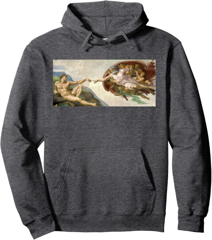 Sistine Chapel Ceiling: Creation of Adam by Michelangelo