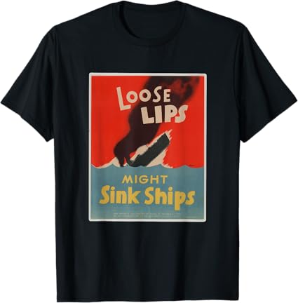 Loose lips sink ships by Seymour Goff
