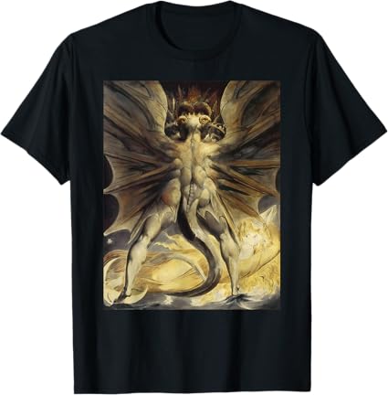 The Red Dragon and the Woman Clothed with the Sun by William Blake