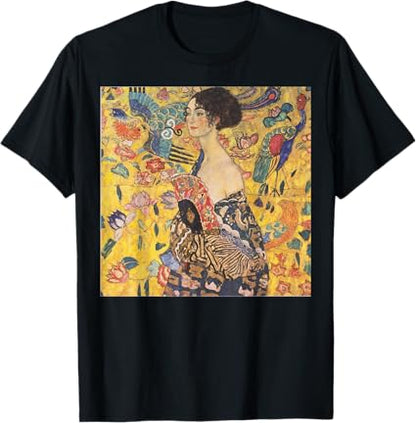 Lady with Fan by Gustav Klimt