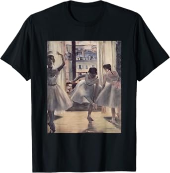 Three Dancers in an Exercise Hall by Edgar Degas