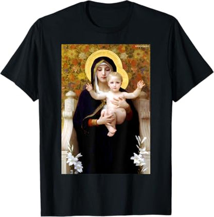 The Madonna of the Lilies by William-Adolphe Bouguereau