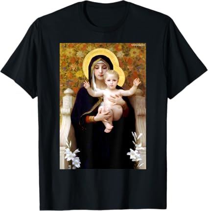 The Madonna of the Lilies by William-Adolphe Bouguereau