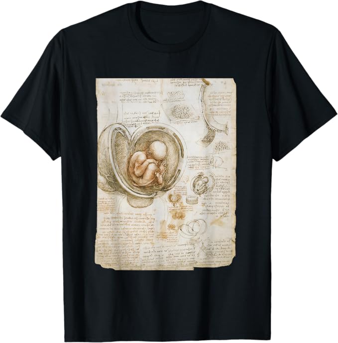Studies of the Fetus in the Womb by Leonardo da Vinci