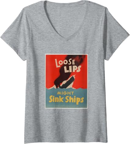 Loose lips sink ships by Seymour Goff