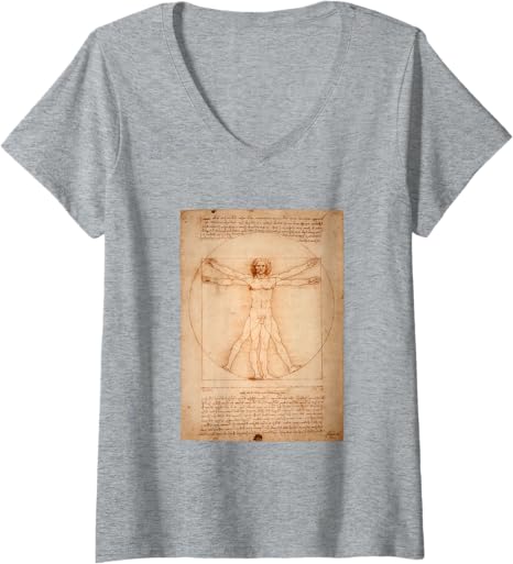 The Vitruvian Man by Leonardo da Vinci