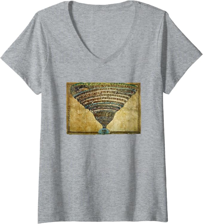 Chart of Hell by Sandro Botticelli