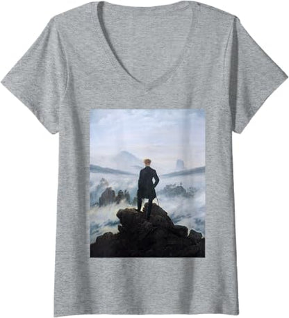 The Wanderer Above the Sea of Fog by Caspar David Friedrich