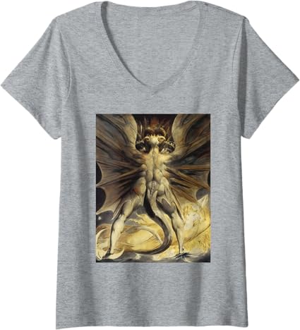 The Red Dragon and the Woman Clothed with the Sun by William Blake