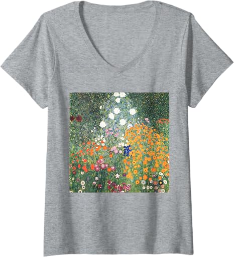 Flower Garden by Gustav Klimt