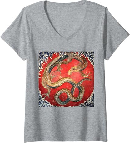 Dragon by Katsushika Hokusai