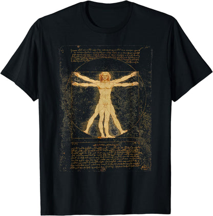 The Vitruvian Man by Leonardo da Vinci