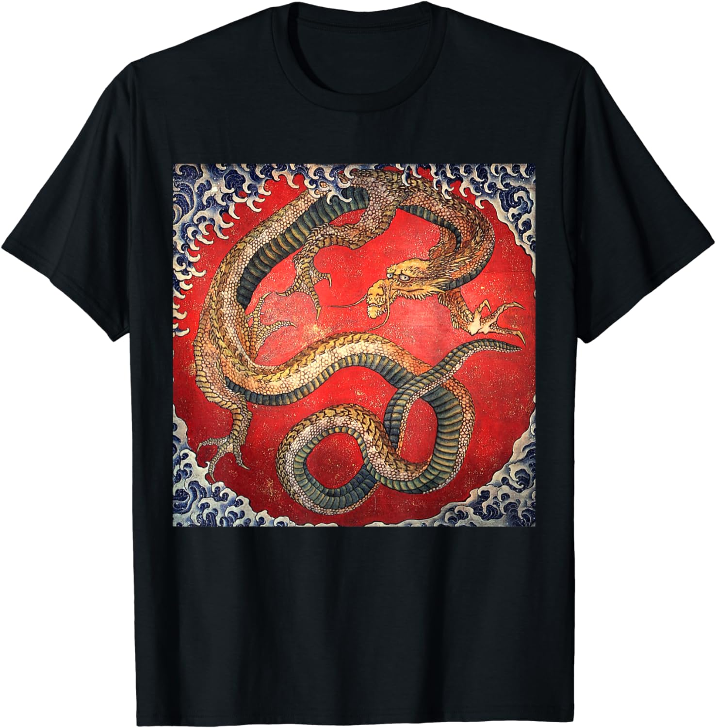 Dragon by Katsushika Hokusai